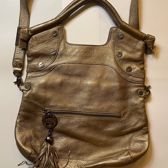 Foley & Corinna Gold/Bronze Tote - Picture 1 of 2